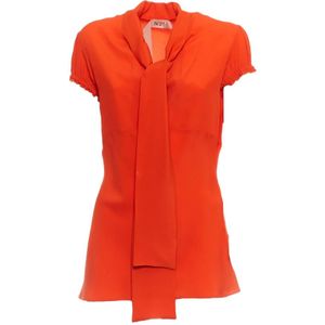 N21, Blouses & Shirts, Dames, Oranje, 2Xl, Shirts