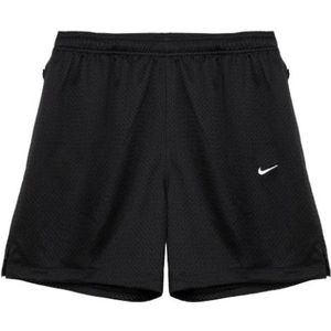 Nike, Mesh Swoosh Shorts met ritszakken Zwart, Heren, Maat:S