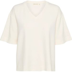 InWear, Tops, Dames, Wit, S, Polyester, Oversize Tshirt Whisper White