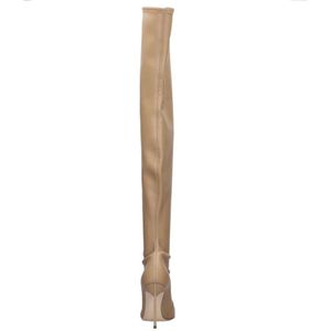 Casadei, Schoenen, Dames, Beige, 37 EU, Laarzen Beige