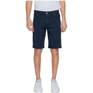 Jeckerson, Heren Bermuda Shorts Lente/Zomer Collectie Blauw, Heren, Maat:W40