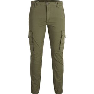 Jack & Jones, Broeken, Heren, Groen, W31 L32, Paul Flake AKM 542 Olive Night Noos 12141844