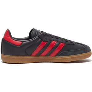 Adidas, Samba OG Carbon, Better Scarlet Gum-40 Zwart, Heren, Maat:44 2/3 EU