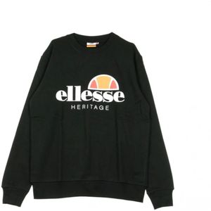 Ellesse, Sweatshirts & Hoodies, Heren, Zwart, S, Sweatshirts
