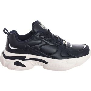 Plein Sport, Schoenen, Heren, Zwart, 41 EU, Leer, Sportieve Mid-Top Sneakers