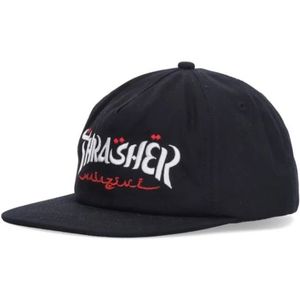 Thrasher, Pet Zwart, Heren, Maat:ONE Size