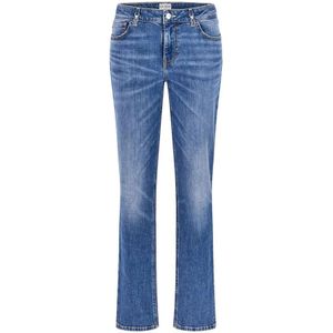 Guess, Jeans, Dames, Blauw, W26, Katoen, Brooklyn Jeans Blauw Dames Straight Fit