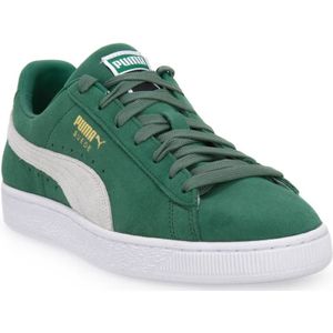 Puma, Schoenen, Dames, Groen, 37 EU, Suède, Klassieke Grijze Suède Schoenen