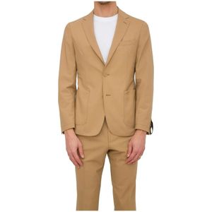 Hugo Boss, Blazers Beige, Heren, Maat:M