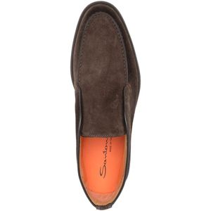 Santoni, Schoenen, Heren, Bruin, 41 EU, Suède, Klassieke Suede Desert Boots