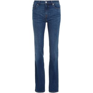 Tommy Hilfiger, Jeans, Dames, Blauw, W29, Katoen, Vintage Stijl Jeans