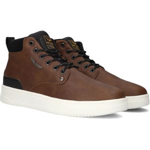 PME Legend, Schoenen, Heren, Bruin, 40 EU, Leer, Hoge Leren Sneakers Lexing-t