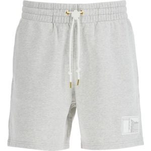 Casablanca, Korte broeken, Heren, Grijs, XL, Katoen, Sporty Tennis Bermuda Shorts