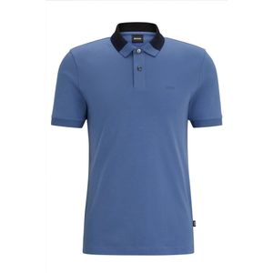 Hugo Boss, Tops, Heren, Blauw, 2Xl, Blauwe Phillipson 116 Polo Shirt