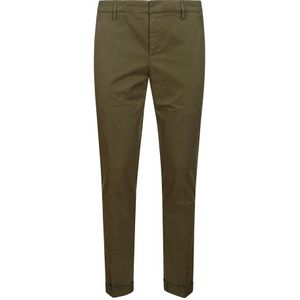 Dondup, Broeken, Heren, Groen, W35, Katoen, Chinos