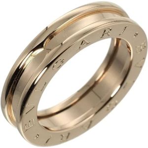 Bvlgari Vintage, Tweedehands Rose Goud Bvlgari Ring Geel, Dames, Maat:ONE Size