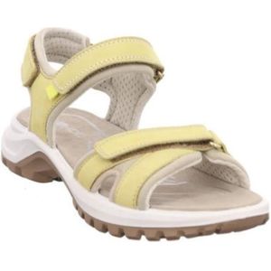 Rohde, Schoenen, Dames, Geel, 39 EU, Suède, Flat Sandalen