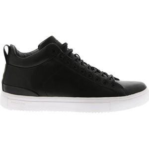 Blackstone, Schoenen, Heren, Zwart, 46 EU, Leer, Sg 29 Black - Mid Sneaker