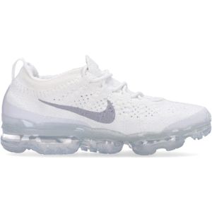 Nike, Sport, Dames, Wit, 39 EU, 2023 Flyknit Lage Sneaker Wit/Grijs/Platina Dames