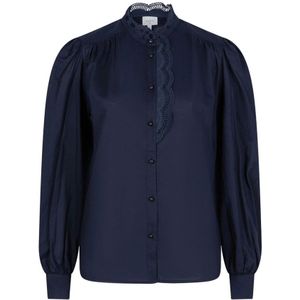 Dante 6, Blouses & Shirts, Dames, Blauw, L, Katoen, Dante 6 D6Rhea blouse