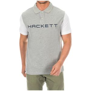 Hackett, Poloshirt Grijs, Heren, Maat:M