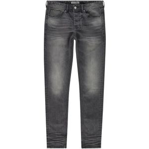 Kultivate, Jeans, Heren, Grijs, W33 L34, Katoen, Grijze Slim Fit Kane Critic Jeans