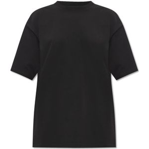 Balenciaga, Tops, Dames, Zwart, S, Katoen, Oversized T-shirt