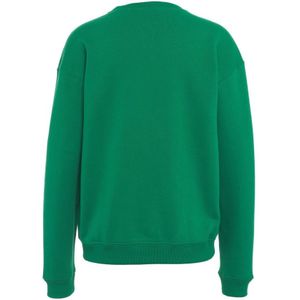 Ralph Lauren, Sweatshirts & Hoodies, Dames, Groen, S, Groene Sweatshirt Aw 24 Model 178cm