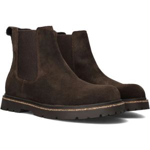 Birkenstock, Schoenen, Heren, Bruin, 43 EU, Suède, Bruine Suède Chelsea Boots Heren