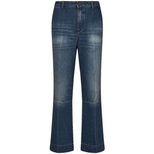 Victoria Beckham, Jeans, Dames, Blauw, W28, Katoen, Jeans
