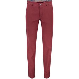 Meyer, Broeken, Heren, Rood, XL, Katoen, Rode katoenen chino broek