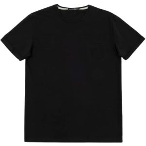 Gianni Lupo, Tops, Heren, Zwart, XL, Jersey T-shirt