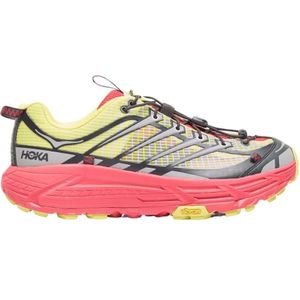 Hoka One One, Schoenen, Heren, Veelkleurig, 43 EU, Trail Running Sneakers met Gaiter