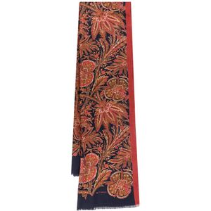 Etro, Winter Scarves Veelkleurig, Heren, Maat:ONE Size