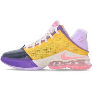 Nike, Le Bron XIX Low Lilac/Pink Gaze Veelkleurig, Heren, Maat:45 1/2 EU