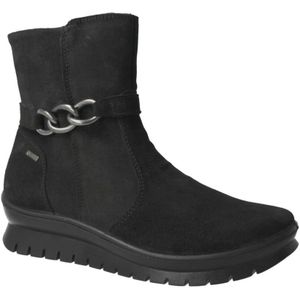 Igi&Co, Schoenen, Dames, Zwart, 39 EU, Leer, Zwarte Gore-Tex Dameslaars