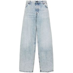 Haikure, Jeans, Dames, Blauw, W30, Katoen, Loose-fit Jeans