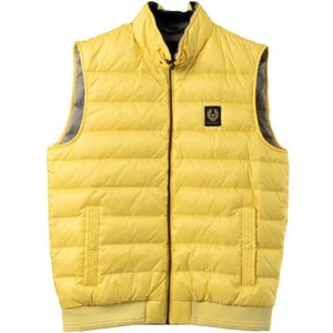 Belstaff, Jassen, Heren, Geel, 3Xl, Nylon, Circuit Donzen Gilet - Ongeëvenaarde Luxe