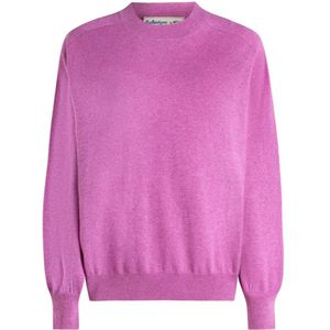 Ballantyne, Truien, Dames, Paars, M, Ronde Hals Pullover Trui