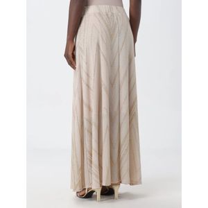 Liu Jo, Rokken, Dames, Beige, L, Polyester, Maxi Skirts