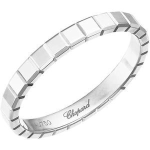 Chopard, Ice Cube White Gold Ring Size 50 827702-1196 Wit, Heren, Maat:ONE Size