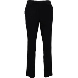 Bencivenga, Broeken, Heren, Zwart, M, Zwarte Slim-fit Broek