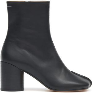 MM6 Maison Margiela, Schoenen, Dames, Zwart, 39 EU, Stijlvolle Enkellaars voor Vrouwen