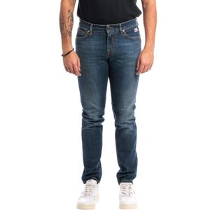 Roy Roger's, Denim Regular Jeans voor Mannen Blauw, Heren, Maat:W38