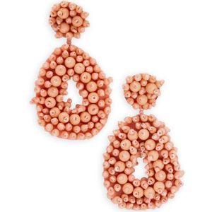 Notre-v, Accessoires, Dames, Oranje, ONE Size, Dames Sieraden Earring Beats