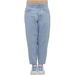 John Richmond, Jeans, Heren, Blauw, W33, Denim, Relaxed Fit Denim Jeans