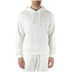 Antony Morato, Relaxed Fit Hoodie van katoenmix Wit, Heren, Maat:M