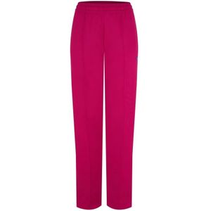 Acne Studios, Fuchsia Pink Face Track Pants Roze, Dames, Maat:S