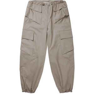 Munthe, Stoere Cargo Broek met Klimtouwen Bruin, Dames, Maat:2XS