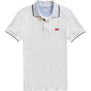 Brooks Brothers, Polo Shirt Wit, Heren, Maat:2XL